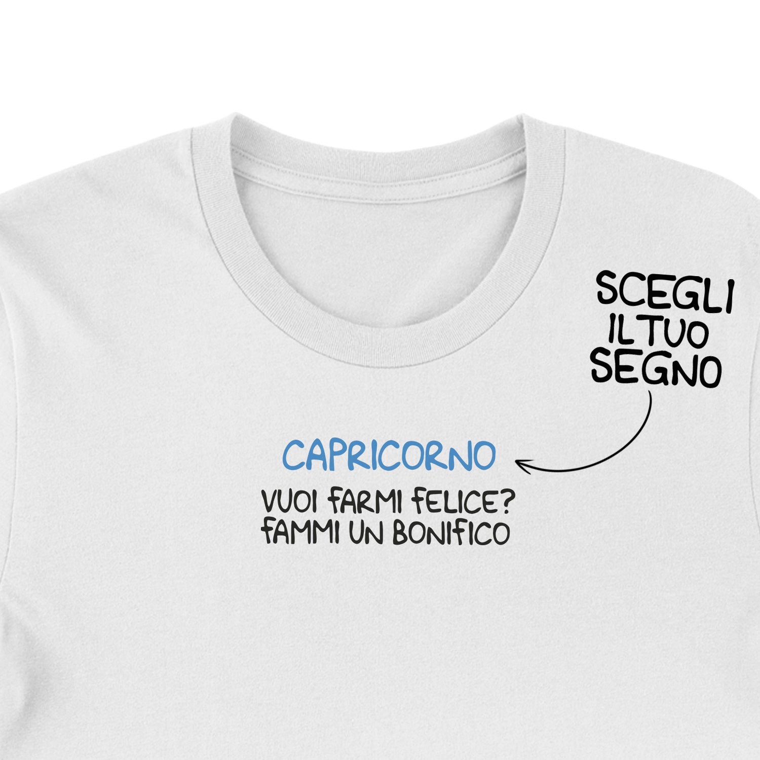 Maglietta Fammi un bonifico dell'album T-shirt esilaranti di Luigi Torres Cerciello, T-Shirt uomo donna e bambino a maniche corte in cotone con girocollo