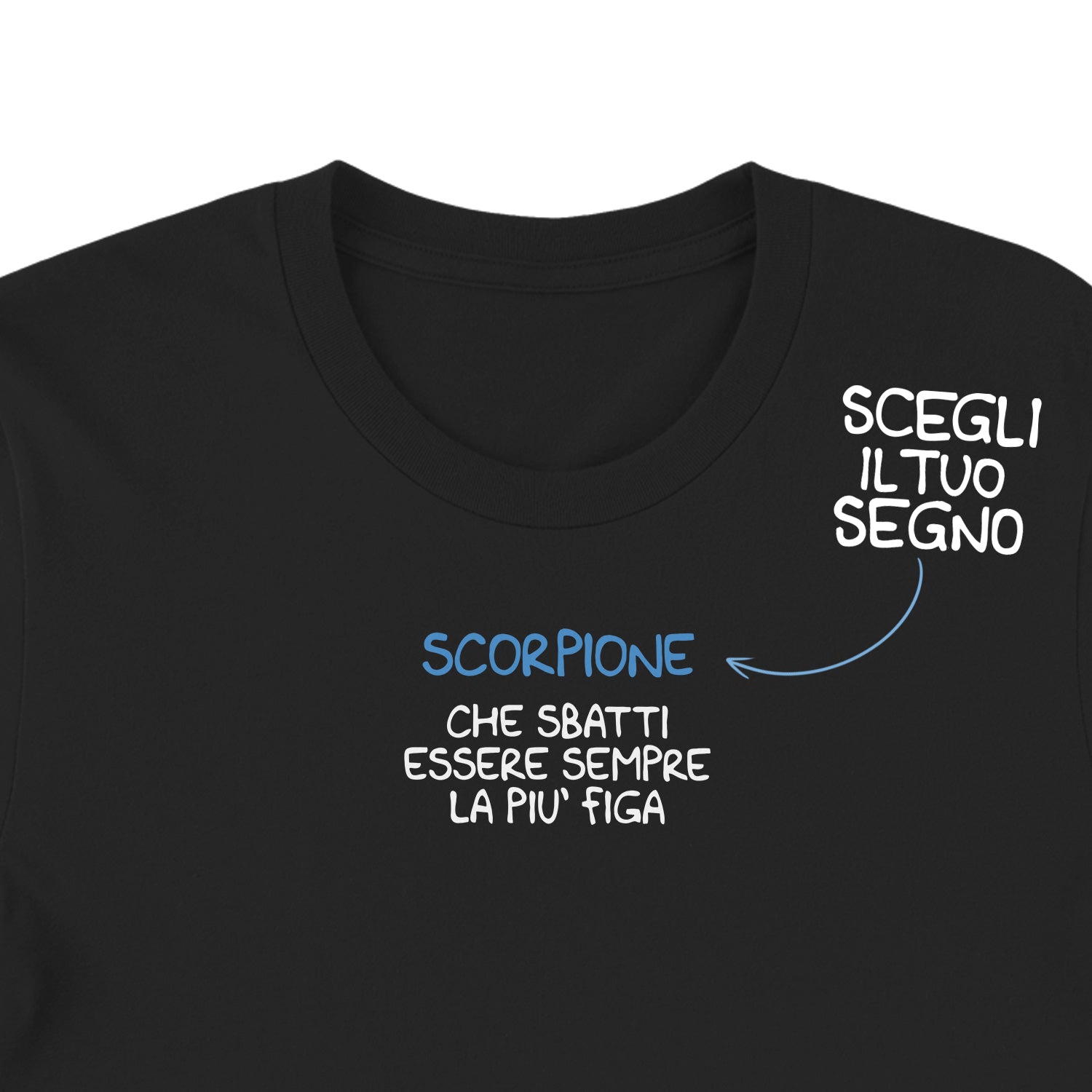 Maglietta Che sbatti dell'album T-shirt esilaranti di Luigi Torres Cerciello, T-Shirt uomo donna e bambino a maniche corte in cotone con girocollo
