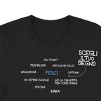 Maglietta Mood cloud dell'album T-shirt esilaranti di Luigi Torres Cerciello, T-Shirt uomo donna e bambino a maniche corte in cotone con girocollo