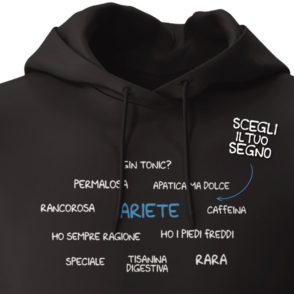 Felpa unisex Mood cloud dell'album Mood esilarante di Luigi Torres Cerciello con cappuccio senza zip, stile e comfort in un unico prodotto