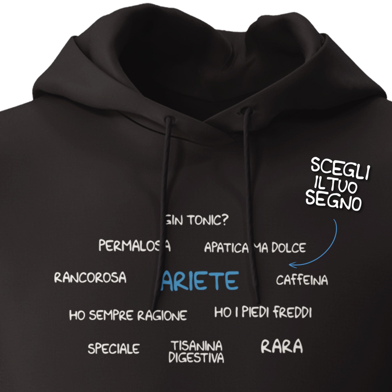Felpa unisex Mood cloud dell'album Mood esilarante di Luigi Torres Cerciello con cappuccio senza zip, stile e comfort in un unico prodotto
