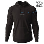 Felpa unisex Calici di vino e sorrisi dell'album Mood esilarante di Luigi Torres Cerciello con cappuccio senza zip, stile e comfort in un unico prodotto