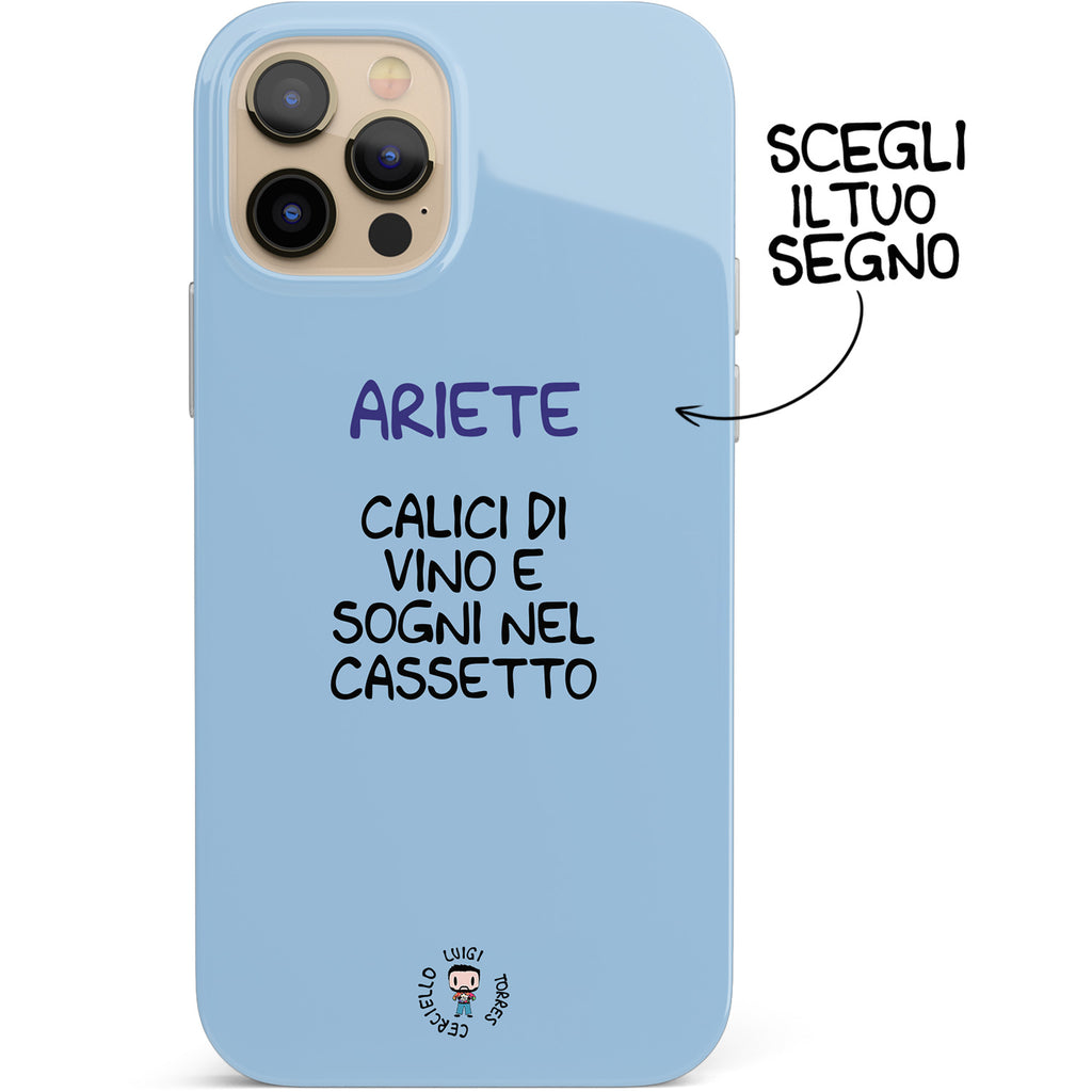 Cover Vino e sogni dell'album Cover esilaranti di Luigi Torres Cerciello per iPhone, Samsung, Xiaomi e altri