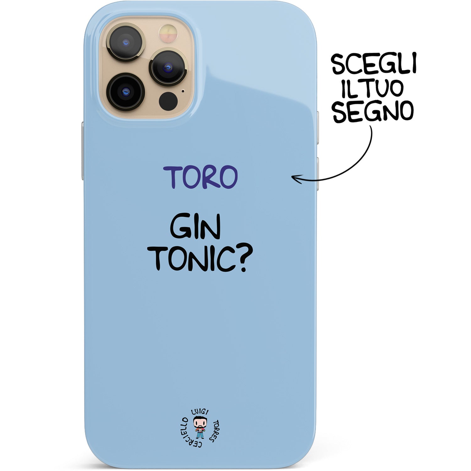 Cover Gin tonic dell'album Cover esilaranti di Luigi Torres Cerciello per iPhone, Samsung, Xiaomi e altri