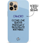 Cover Occhio che questa persona è facilmente irritabile dell'album Cover esilaranti di Luigi Torres Cerciello per iPhone, Samsung, Xiaomi e altri