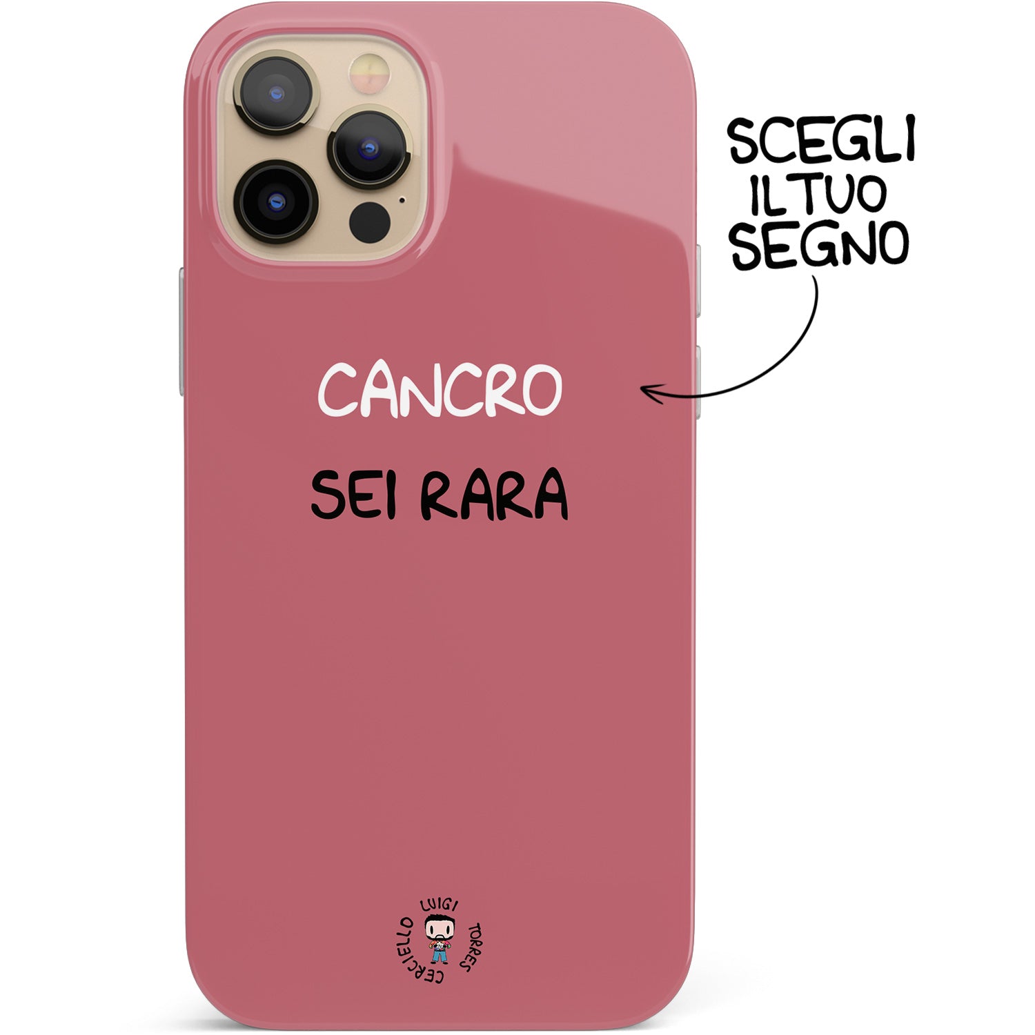 Cover Sei rara dell'album Cover esilaranti di Luigi Torres Cerciello per iPhone, Samsung, Xiaomi e altri