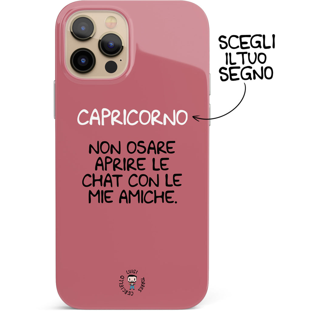 Cover Non osare aprire le chat dell'album Cover esilaranti di Luigi Torres Cerciello per iPhone, Samsung, Xiaomi e altri