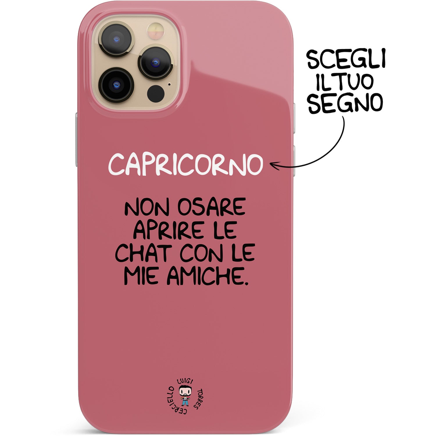 Cover Non osare aprire le chat dell'album Cover esilaranti di Luigi Torres Cerciello per iPhone, Samsung, Xiaomi e altri