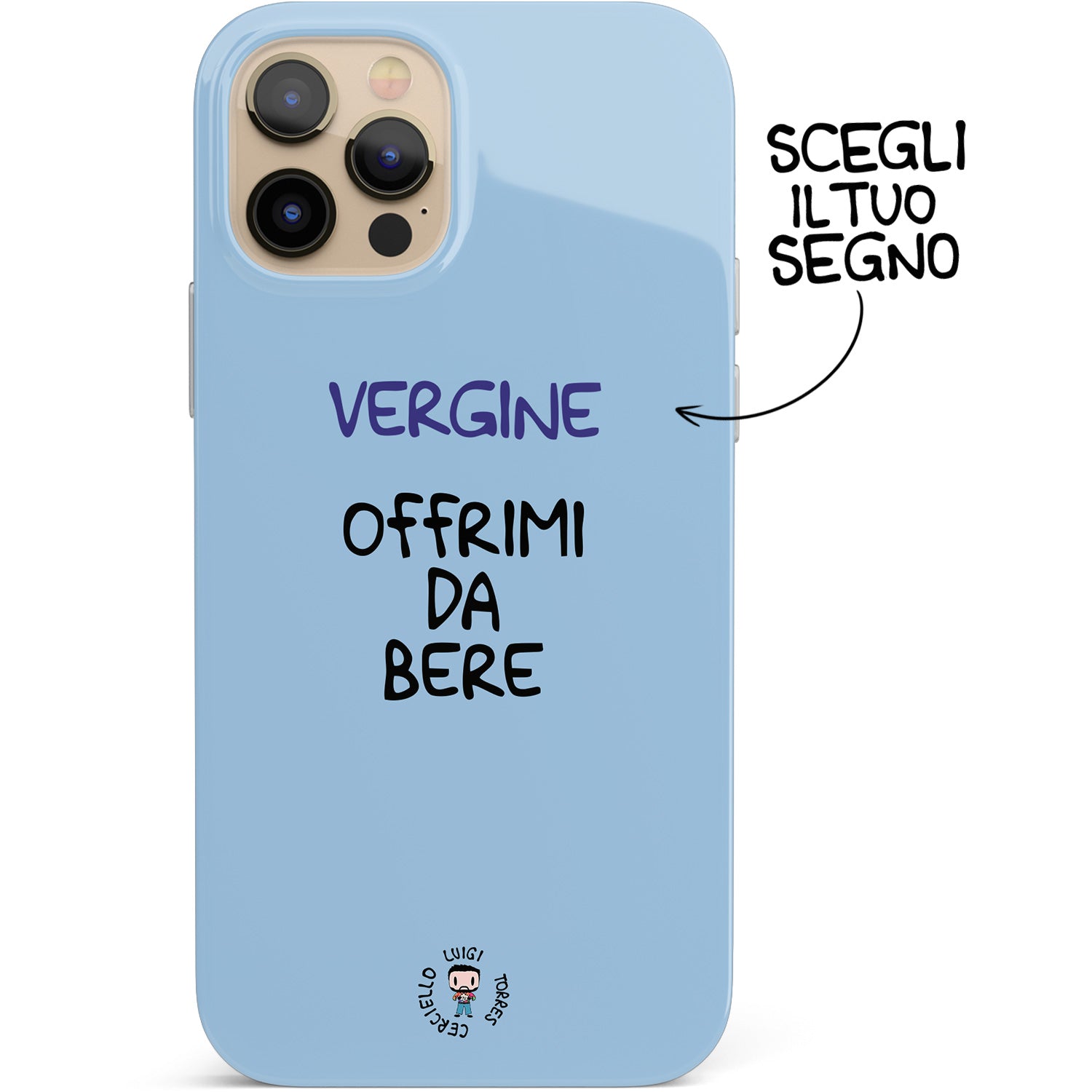 Cover Offrimi da bere dell'album Cover esilaranti di Luigi Torres Cerciello per iPhone, Samsung, Xiaomi e altri