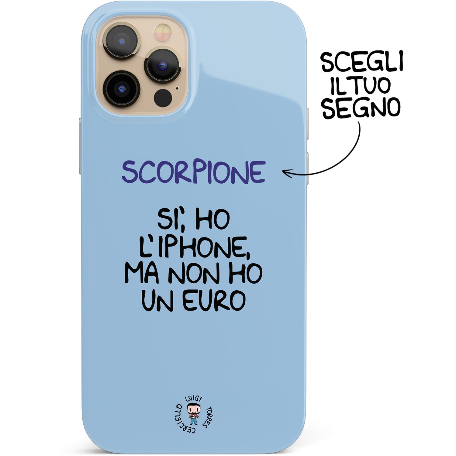 Cover Sì, ho l'Iphone dell'album Cover esilaranti di Luigi Torres Cerciello per iPhone, Samsung, Xiaomi e altri