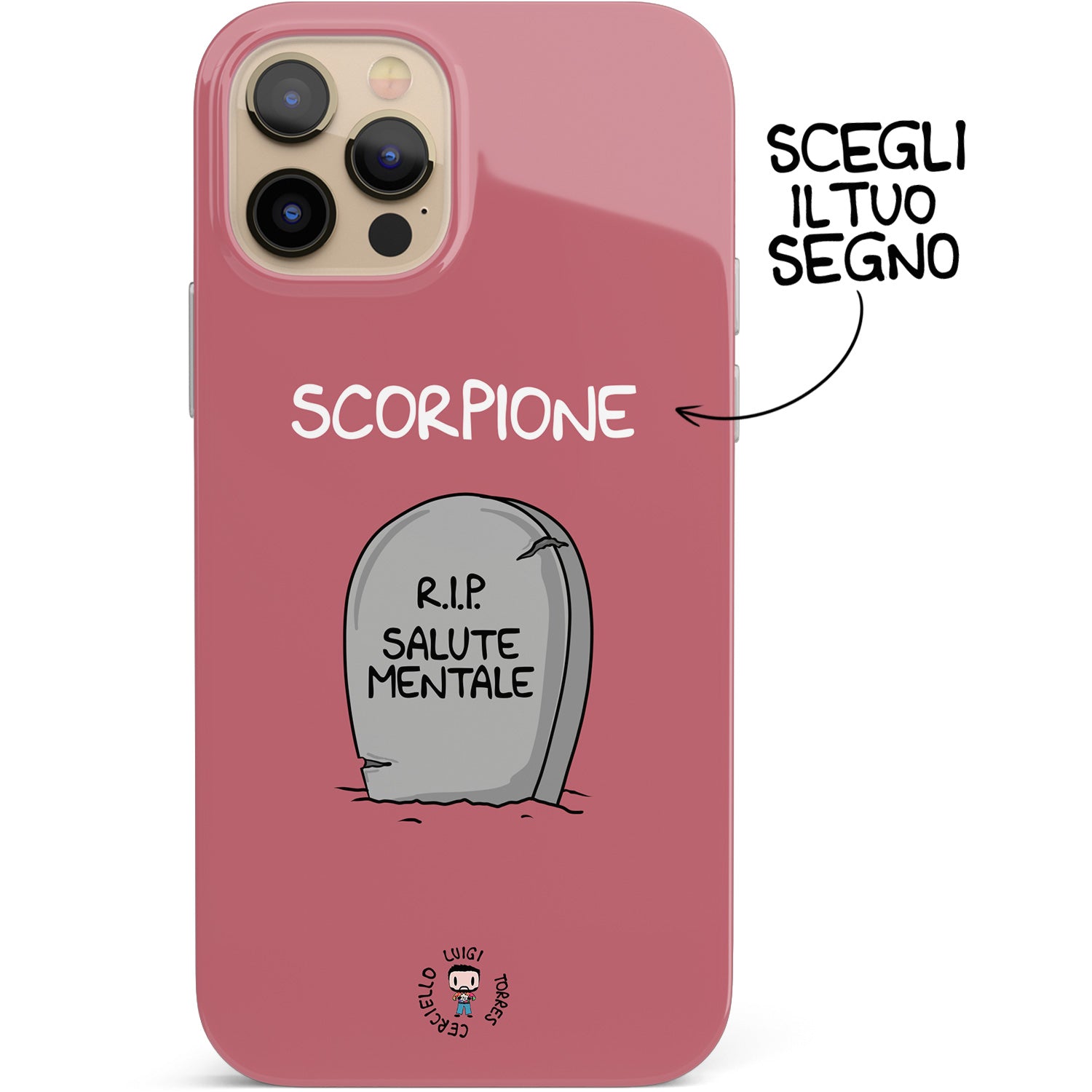 Cover RIP salute mentale dell'album Cover esilaranti di Luigi Torres Cerciello per iPhone, Samsung, Xiaomi e altri