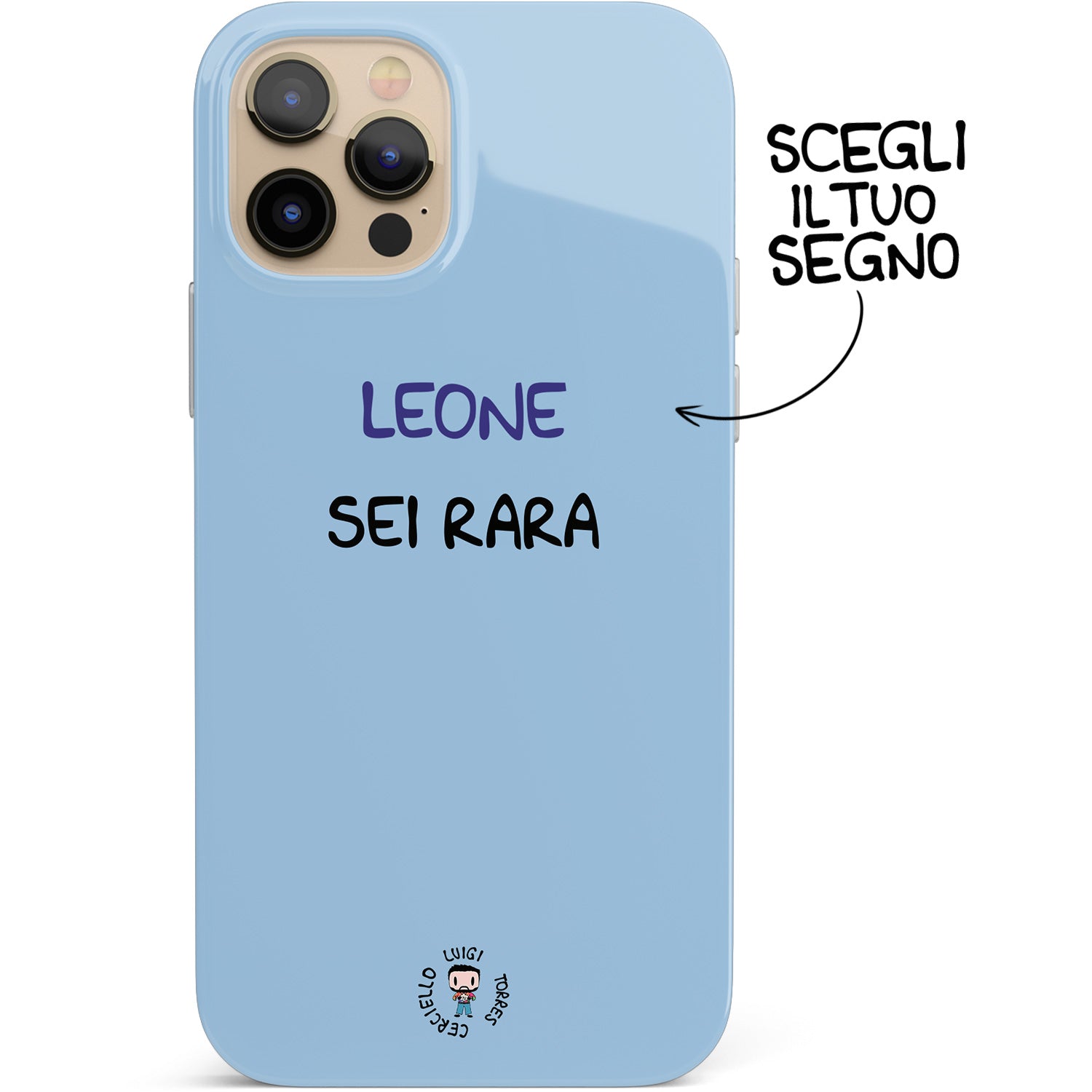 Cover Sei rara dell'album Cover esilaranti di Luigi Torres Cerciello per iPhone, Samsung, Xiaomi e altri