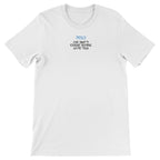 Maglietta Che sbatti dell'album T-shirt esilaranti di Luigi Torres Cerciello, T-Shirt uomo donna e bambino a maniche corte in cotone con girocollo