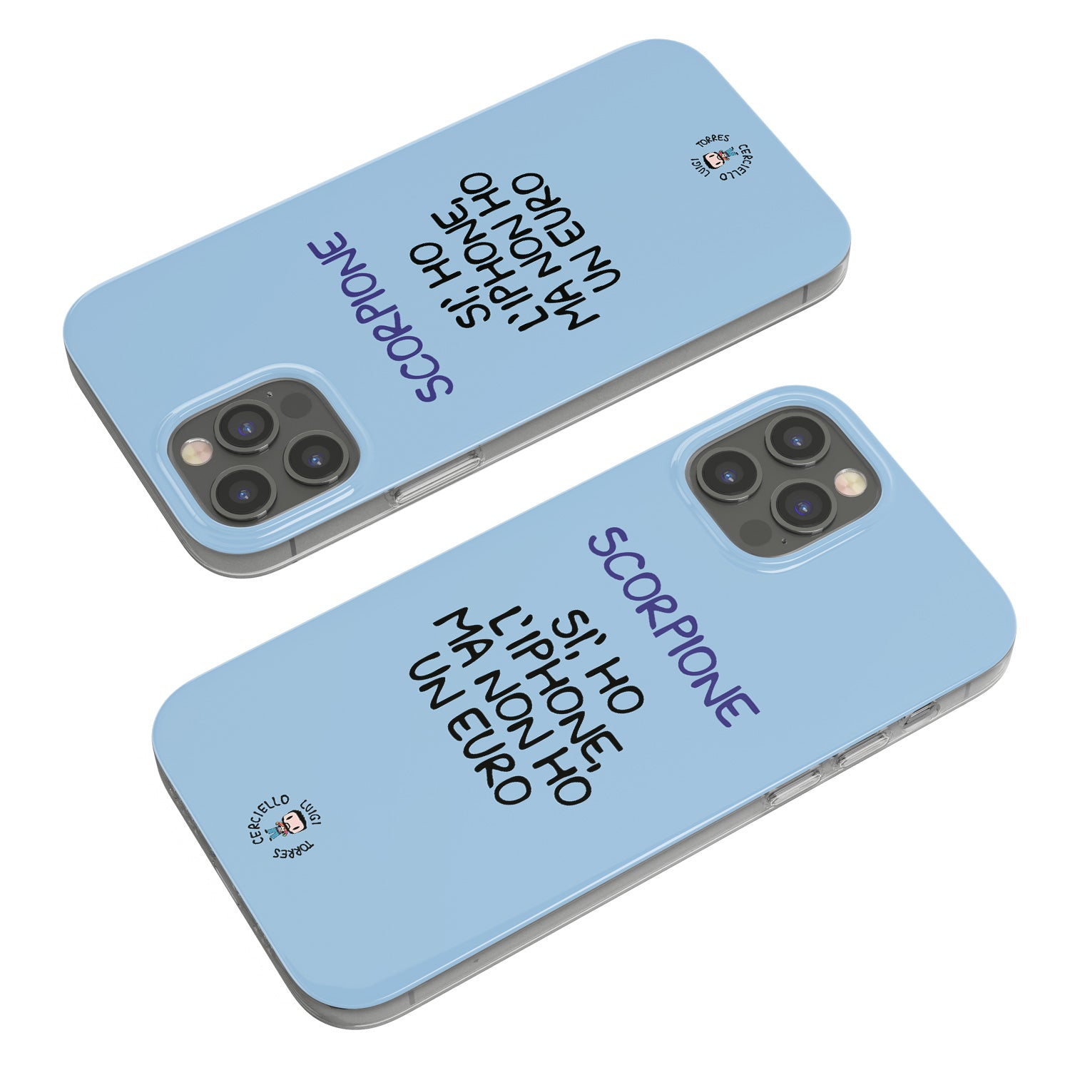 Cover Sì, ho l'Iphone dell'album Cover esilaranti di Luigi Torres Cerciello per iPhone, Samsung, Xiaomi e altri