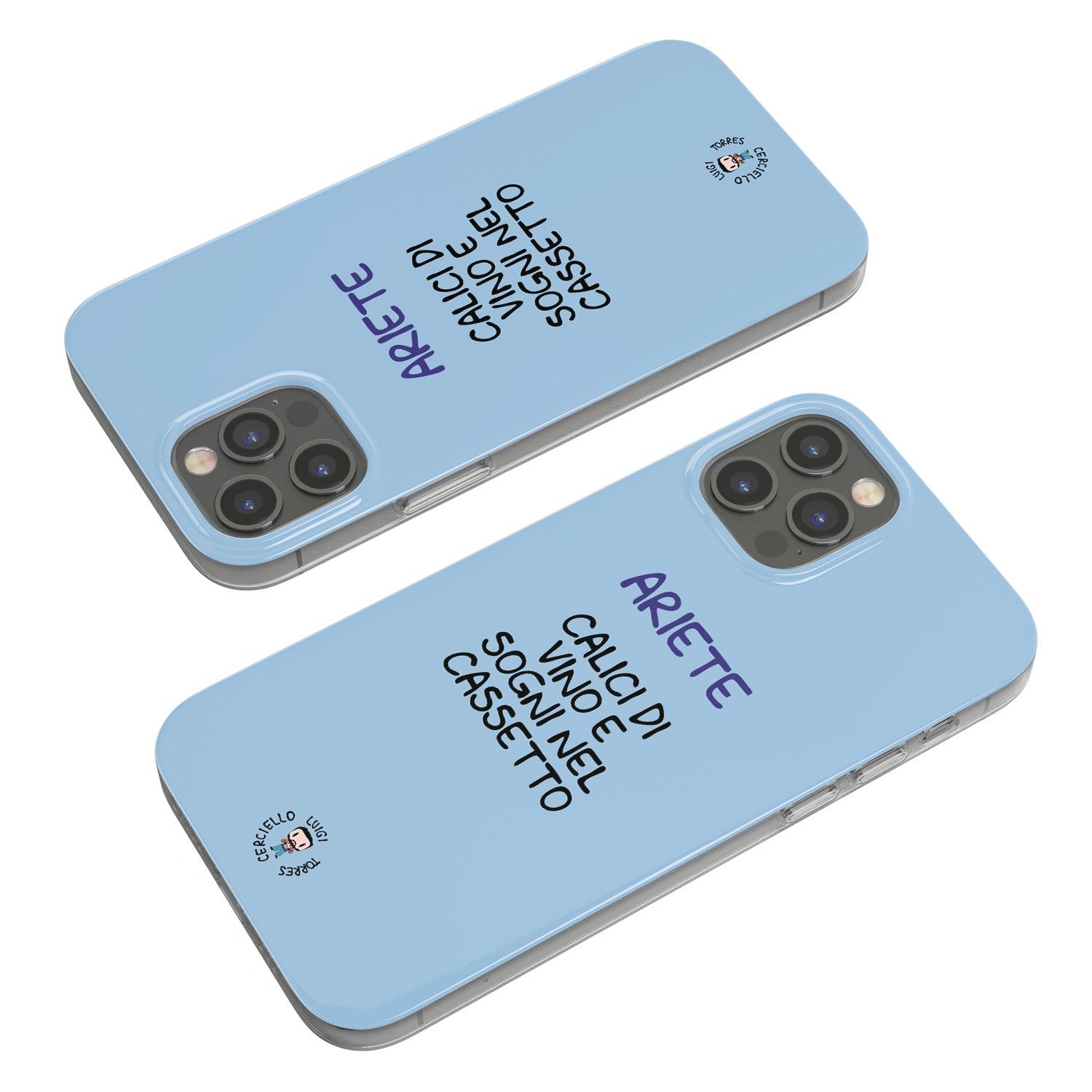 Cover Vino e sogni dell'album Cover esilaranti di Luigi Torres Cerciello per iPhone, Samsung, Xiaomi e altri