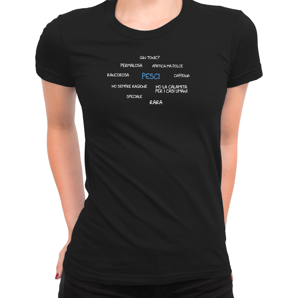 Maglietta Mood cloud dell'album T-shirt esilaranti di Luigi Torres Cerciello, T-Shirt uomo donna e bambino a maniche corte in cotone con girocollo