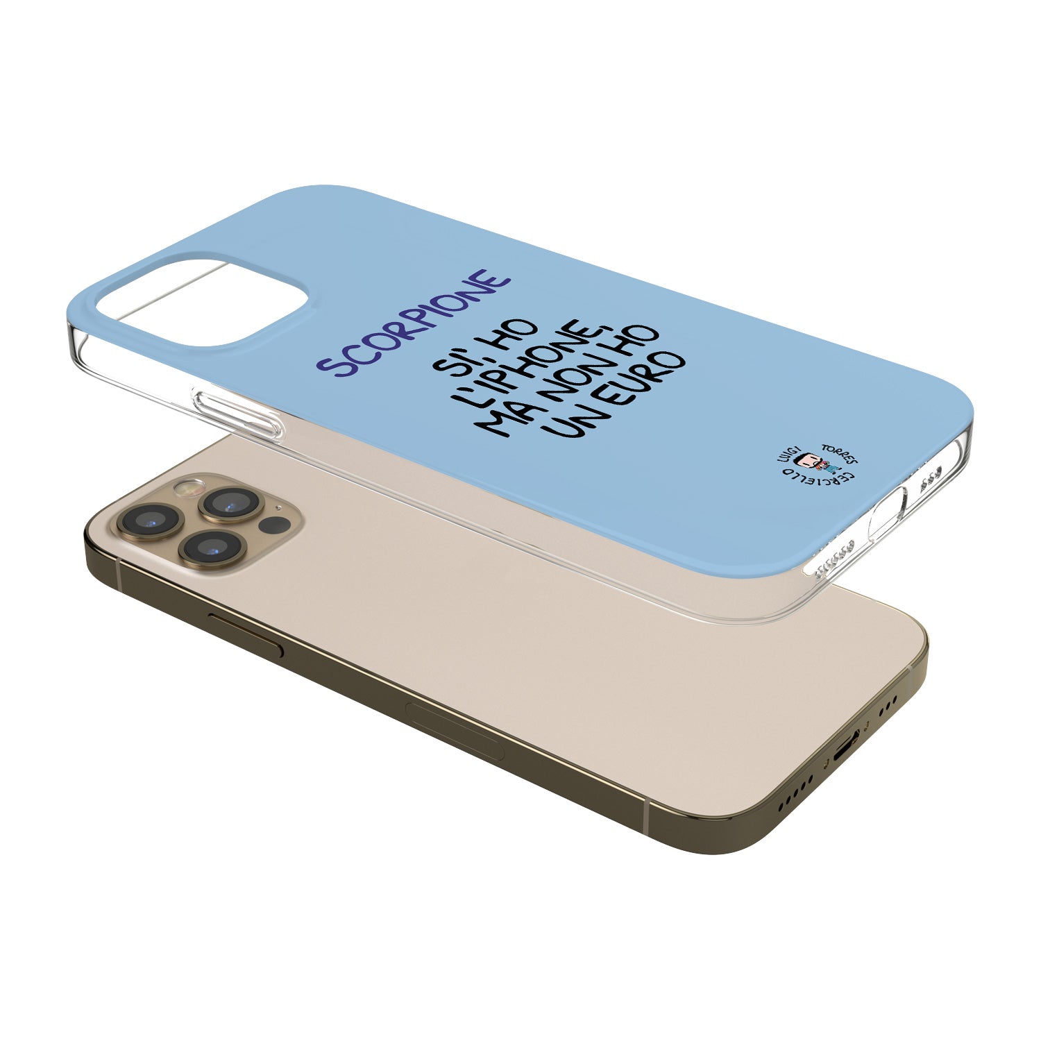 Cover Sì, ho l'Iphone dell'album Cover esilaranti di Luigi Torres Cerciello per iPhone, Samsung, Xiaomi e altri