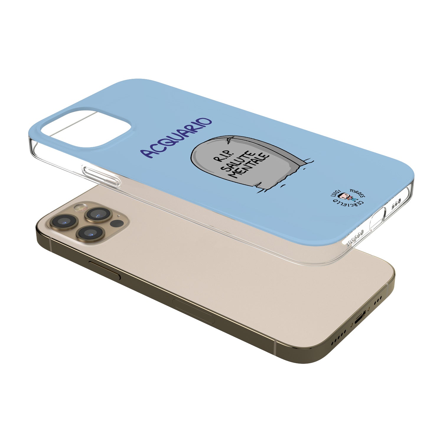 Cover RIP salute mentale dell'album Cover esilaranti di Luigi Torres Cerciello per iPhone, Samsung, Xiaomi e altri