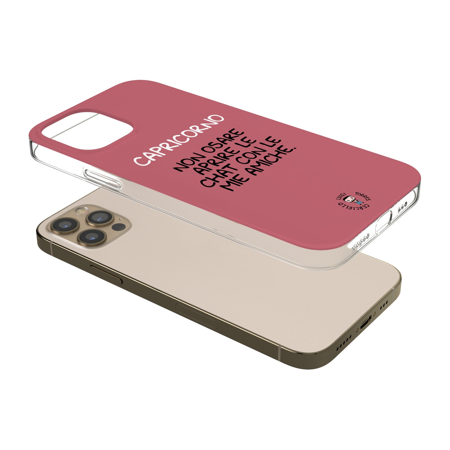 Cover Non osare aprire le chat dell'album Cover esilaranti di Luigi Torres Cerciello per iPhone, Samsung, Xiaomi e altri