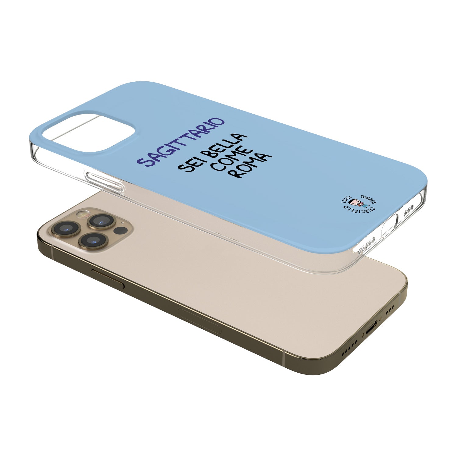 Cover Sei bella come Roma dell'album Cover esilaranti di Luigi Torres Cerciello per iPhone, Samsung, Xiaomi e altri