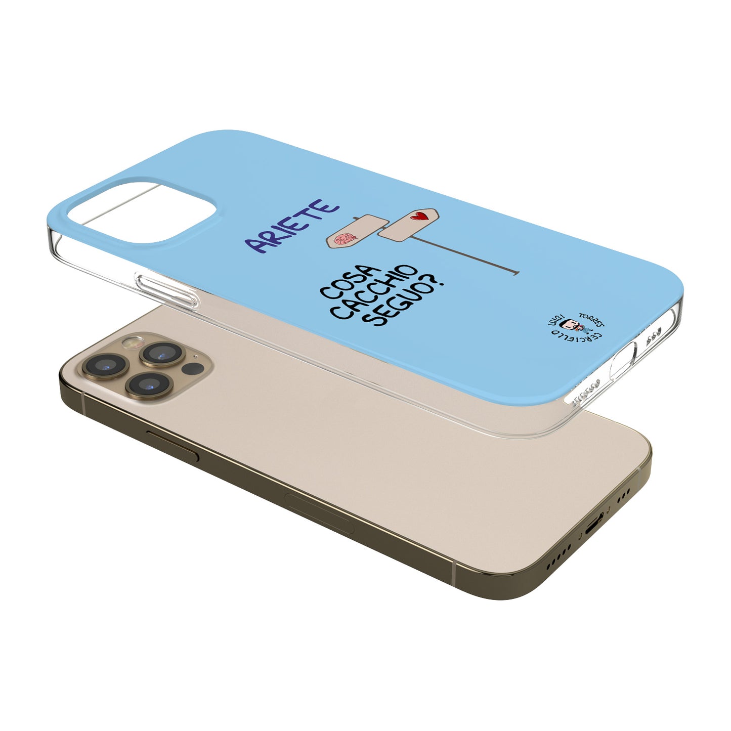 Cover Cosa cacchio seguo? dell'album Colpa di Mercurio di Luigi Torres Cerciello per iPhone, Samsung, Xiaomi e altri