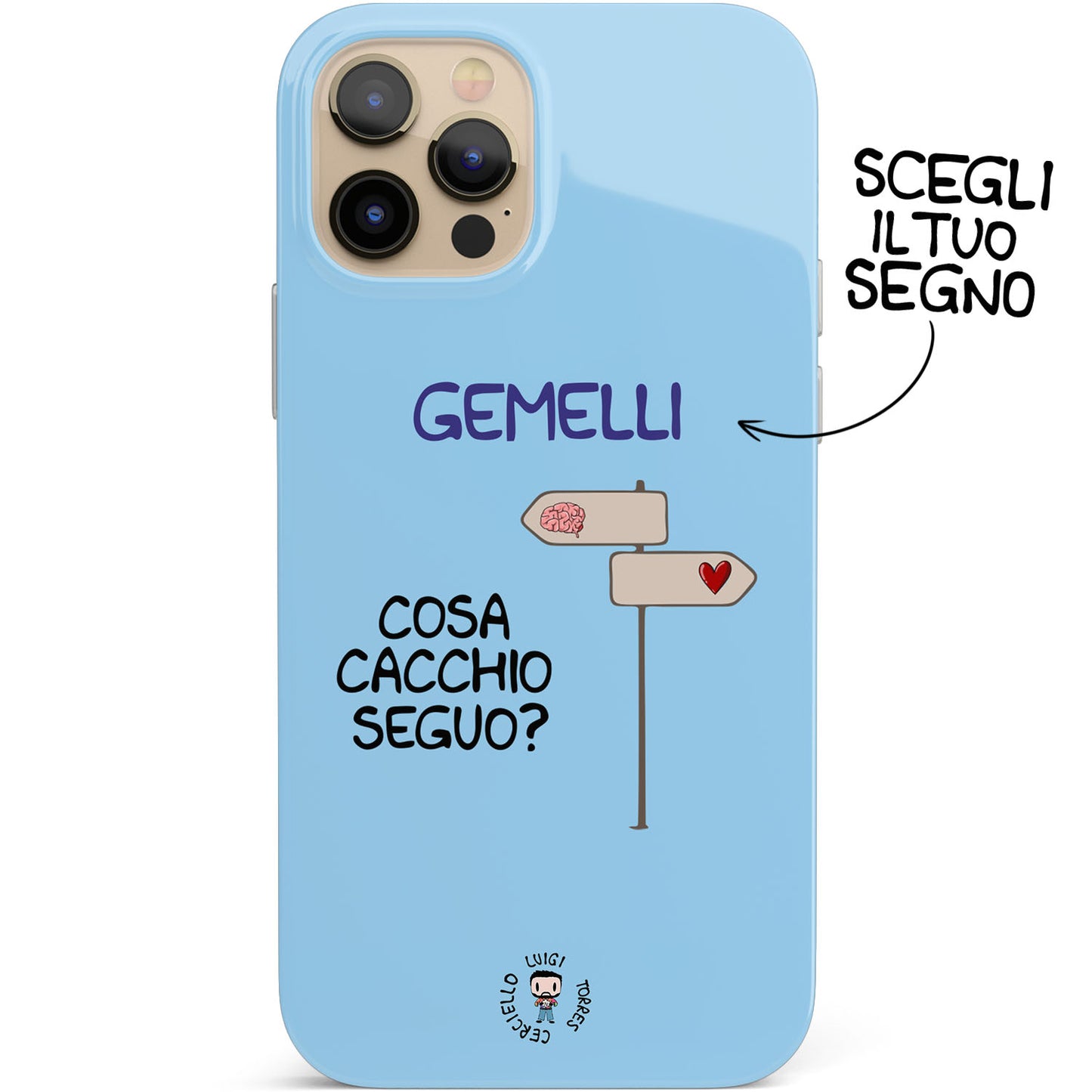 Cover Cosa cacchio seguo? dell'album Colpa di Mercurio di Luigi Torres Cerciello per iPhone, Samsung, Xiaomi e altri